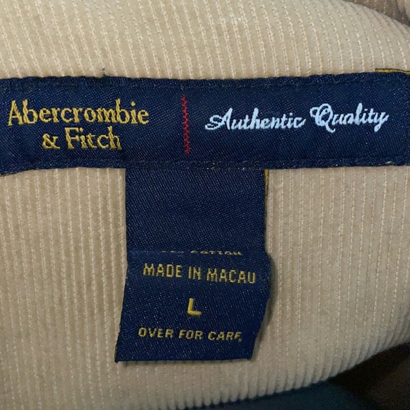Women’s L, Abercrombie & Fitch, Corduroy Jacket - Picture 4 of 4